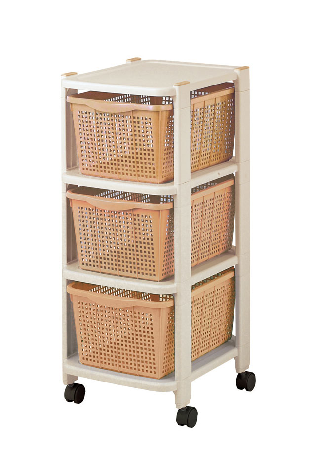 ニュークローゼットラック3D HGR／BE - （クローゼット収納