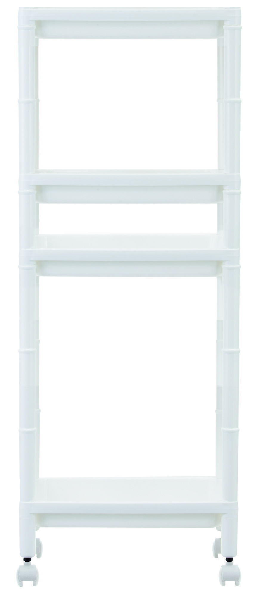 4段ミニラック W - （ワゴン｜4段ミニラック）：家庭用プラスチック