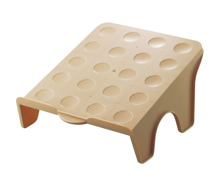 シューズスタック/靴ホルダー 〔W 3個〕 幅244×奥行263×高さ127mm i-Zucc 〔30個セット〕 〔下駄箱 シューズラック〕